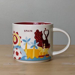 Starbucks You Are Here Mugs: Spain